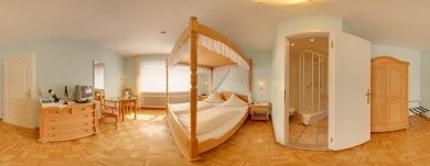 Komfort-Doppelzimmer im Hotel Villa Tummelchen