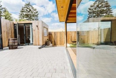 Modernes Tiny House Vita am Weingut
