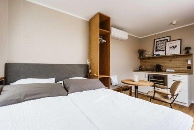 Modernes Tiny House Vita am Weingut