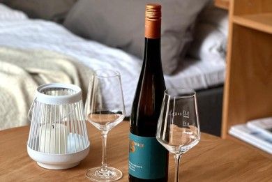 Modernes Tiny House Vita am Weingut