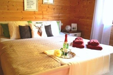5 Sterne Ferienhaus Annika am idyllischen Waldsee Rieden