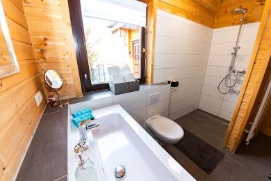 5 Sterne Ferienhaus Tommy am idyllischen Waldsee Rieden
