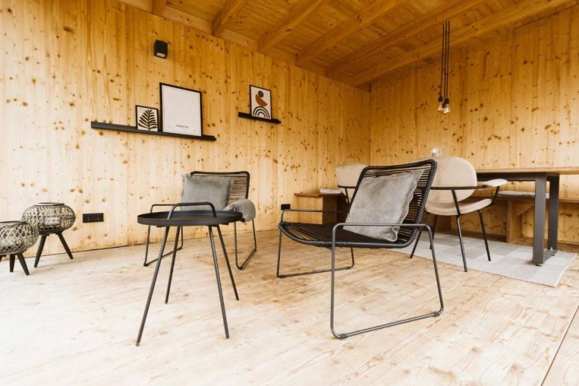 Modernes Tiny House Vita am Weingut