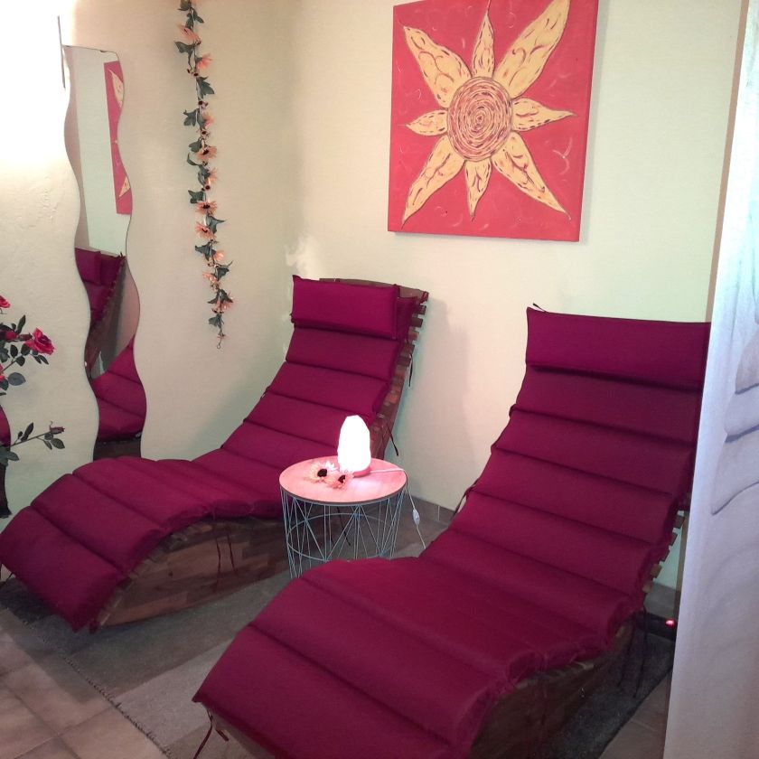 Entspannung nach Saunagang