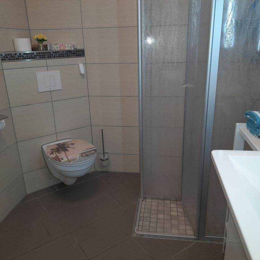 begehbare Dusche, ebenerdig