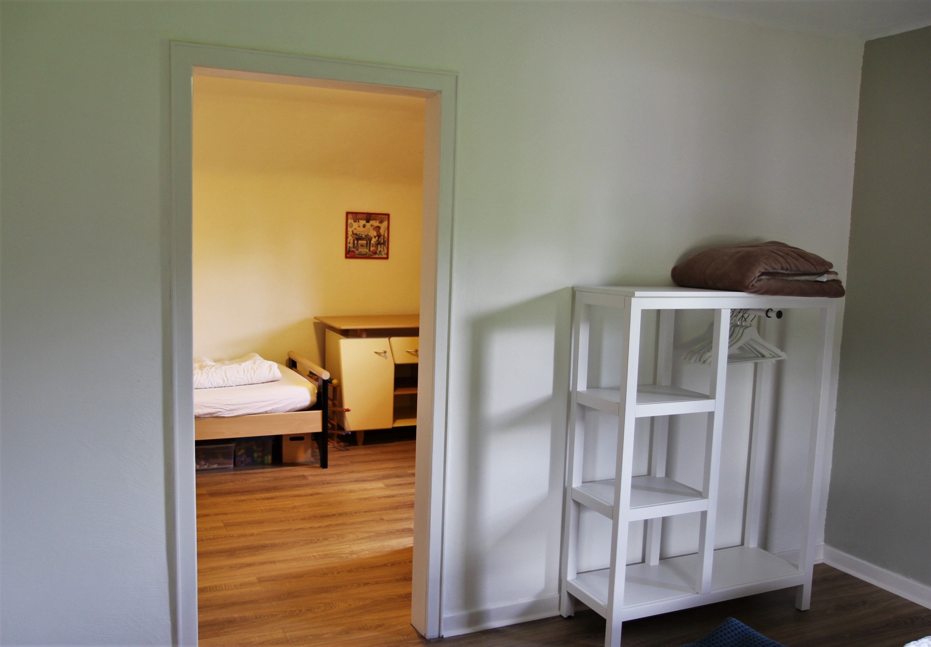 Durckblick zum Kinderzimmer aus Schlafzimmer 3