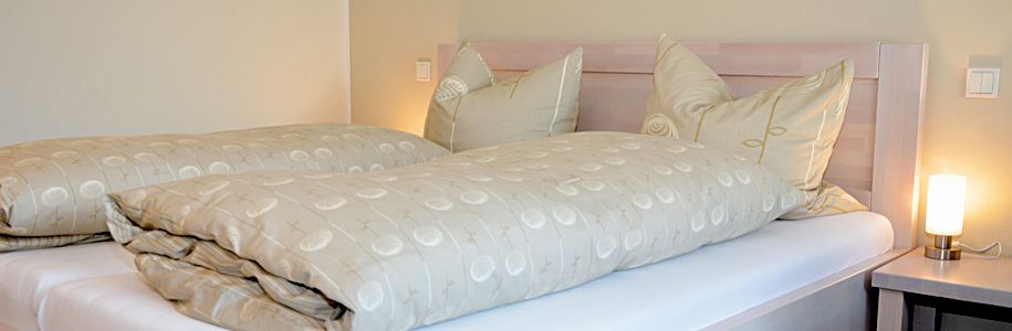 Doppelbett Silvaner-Wohnung