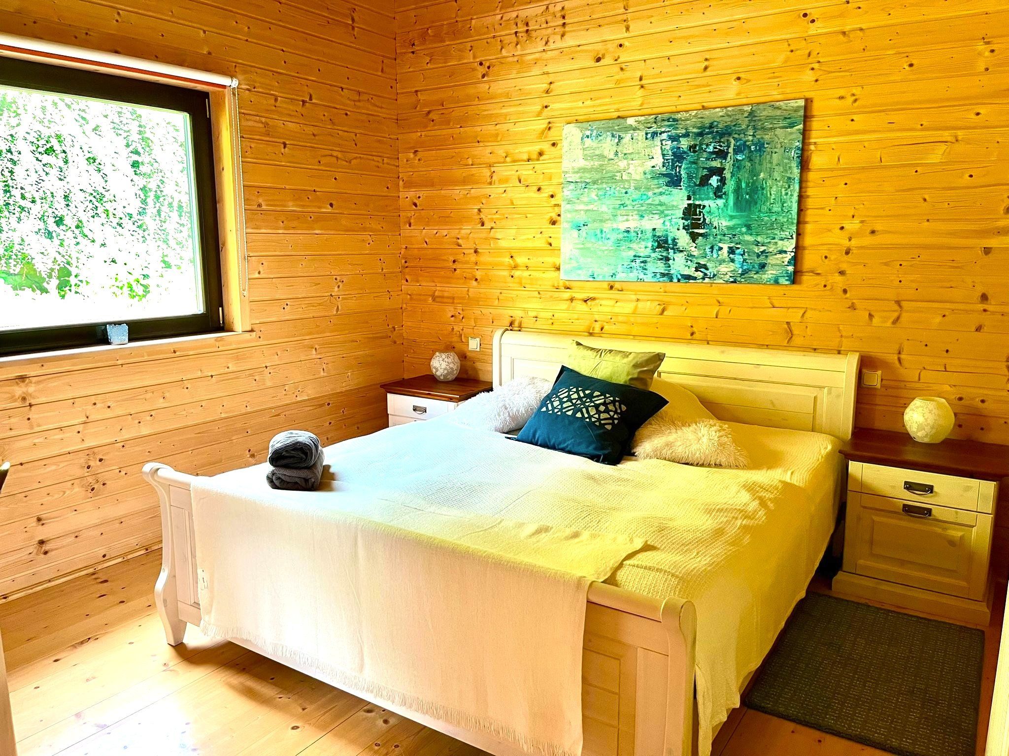 5 Sterne Ferienhaus Tommy am idyllischen Waldsee Rieden