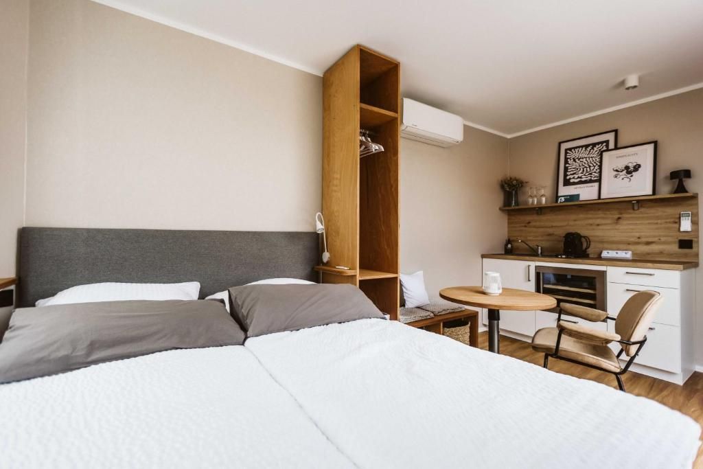 Modernes Tiny House Diva am Weingut