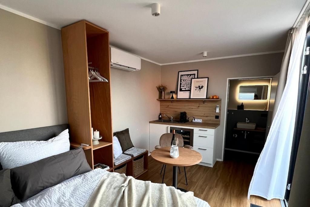 Modernes Tiny House Vita am Weingut