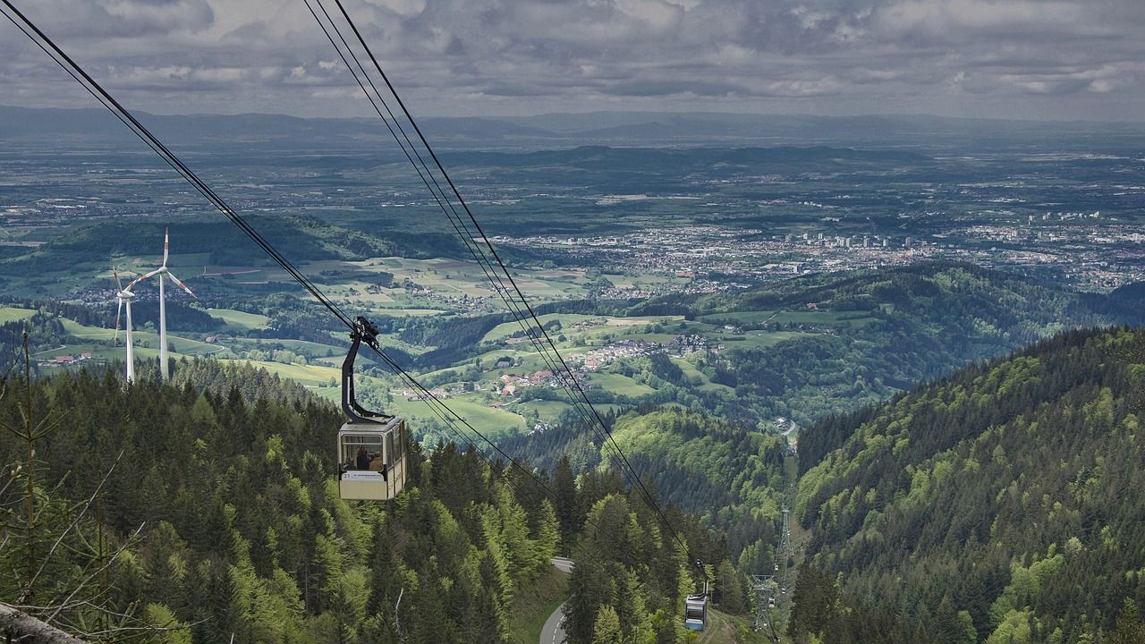 Schauinsland mit Seilbahn