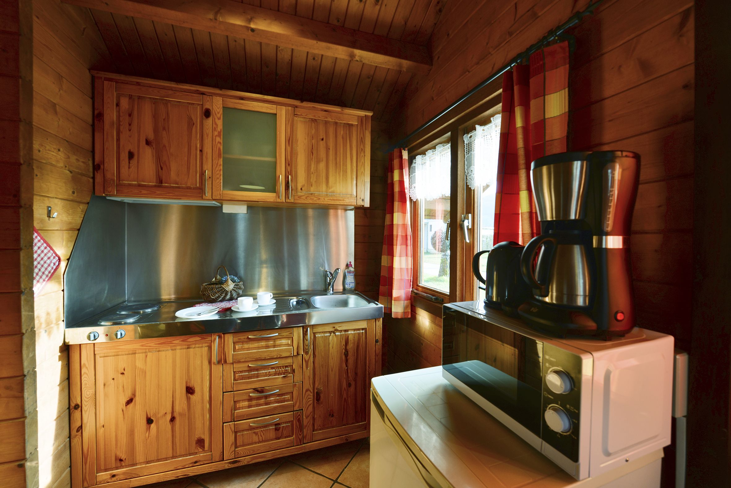 Camping Ourtalidyll Holzhütten