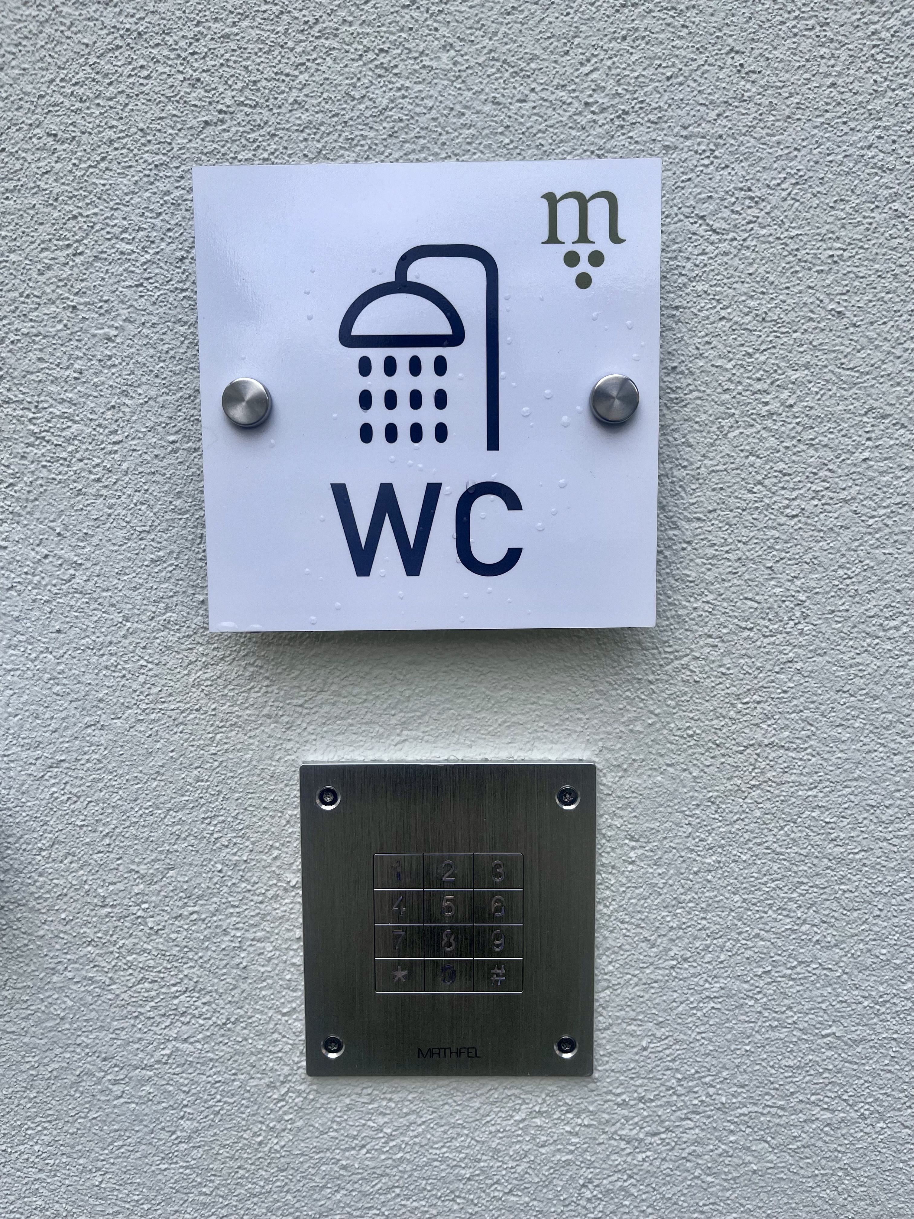 Toilette/Dusche - Wohnmobilstellplatz