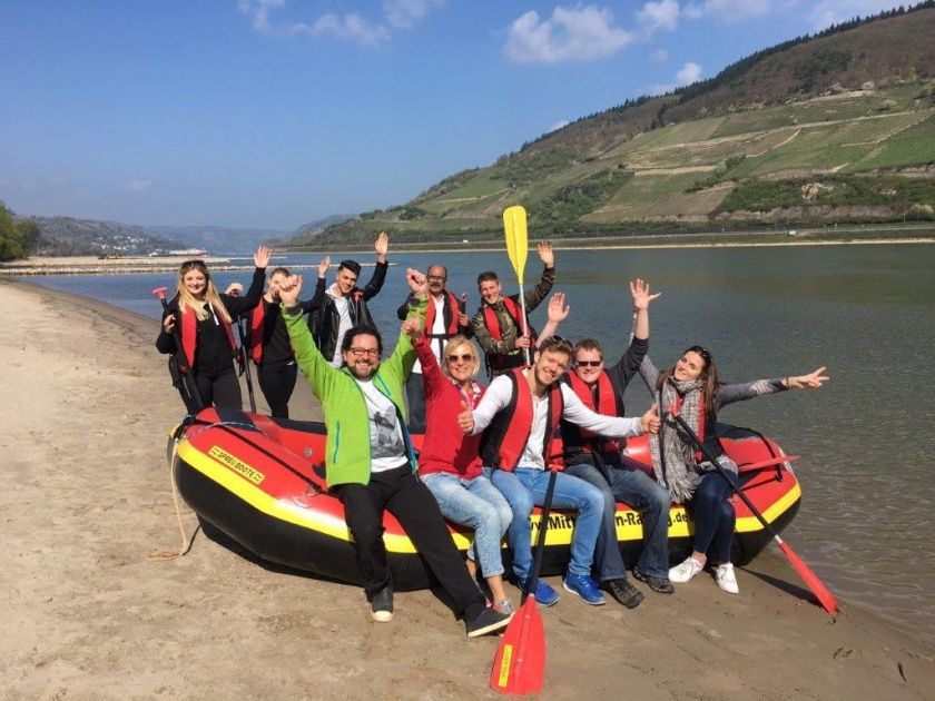 Mittelrhein-Rafting Tour mit Hotel-Übernachtung